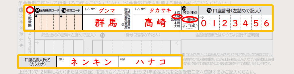 年金請求書の書き方_障害基礎年金2_2